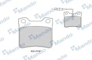 Fren Disk Balata Arka MANDO MBF015658