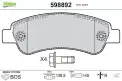 Fren Disk Balata Arka VALEO 598892