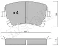Fren Disk Balata Arka WONGA 27920