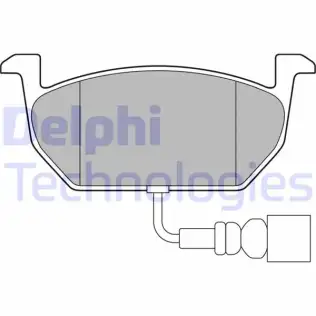 Fren Disk Balata Ön DELPHI LP3146