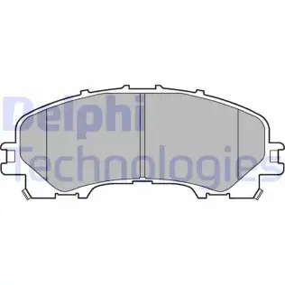Fren Disk Balata Ön DELPHI LP3183