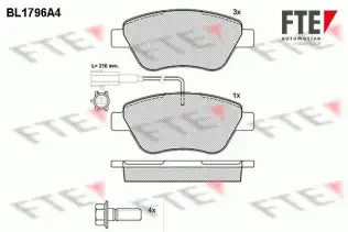 Fren Disk Balata Ön GOODYEAR 101168