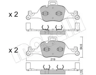 Fren Disk Balata Ön LAND ROVER ORJINAL 34116883469