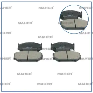 Fren Disk Balata Ön MAHER 23604B