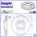 Fren Diski DELPHI BG4083C