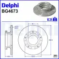 Fren Diski DELPHI BG4673