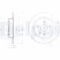 Fren Diski DELPHI BG4188