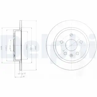 Fren Diski DELPHI BG4188