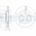 Fren Diski DELPHI BG4109C