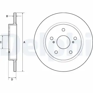 Fren Diski DELPHI BG4183C