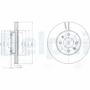 Fren Diski DELPHI BG4096