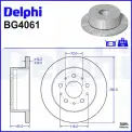 Fren Diski DELPHI BG4061