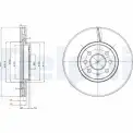 Fren Diski DELPHI BG3989