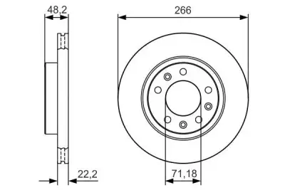 BOSCH 0986479C34 Fren Diski - 5. Görsel