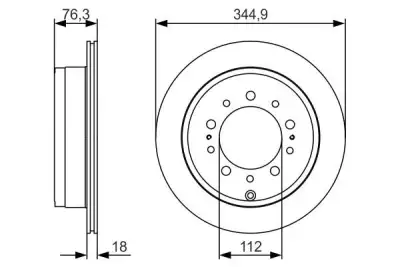 BOSCH 0986479R32 Fren Diski Arka - 5. Görsel