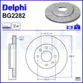 Fren Diski DELPHI BG2282