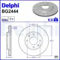 Fren Diski DELPHI BG2444