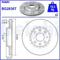 Fren Diski DELPHI BG2636T