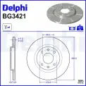 Fren Diski DELPHI BG3421