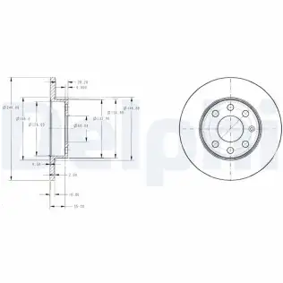 Fren Diski DELPHI BG3567
