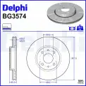 Fren Diski DELPHI BG3574