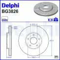 Fren Diski DELPHI BG3826