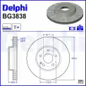 Fren Diski DELPHI BG3838