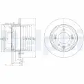 Fren Diski DELPHI BG4082C