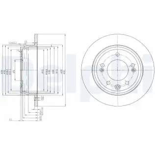 Fren Diski DELPHI BG4082C