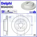 Fren Diski DELPHI BG4243C