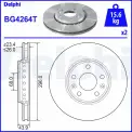 Fren Diski DELPHI BG4264T