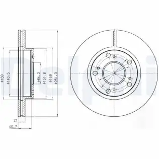 Fren Diski DELPHI BG4294