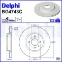 Fren Diski DELPHI BG4743C