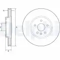 Fren Diski DELPHI BG4783C