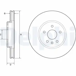 Fren Diski DELPHI BG4783C