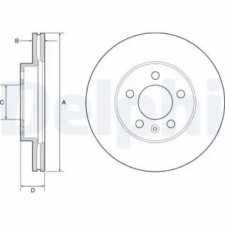 Fren Diski DELPHI BG4963C