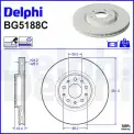 Fren Diski DELPHI BG5188C