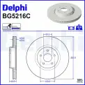 Fren Diski DELPHI BG5216C
