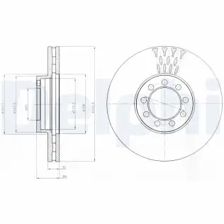 Fren Diski DELPHI BG9062