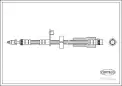 Fren Hortumu CAVO C900 498A