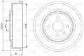 VALEO 237110 Kampana Arka