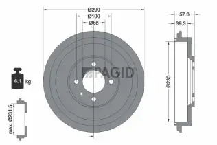 Fren Kampanası PAGID 61295N