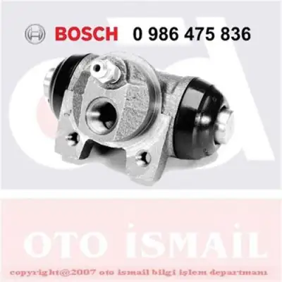 BOSCH 0986475836 Fren Silindiri Arka - 5. Görsel