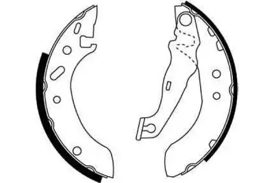 Fren Pabuç Takımı TRW GS8611 - 2. Görsel