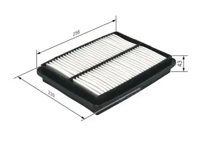 BOSCH 1457433037 Hava Filtresi - 5. Görsel