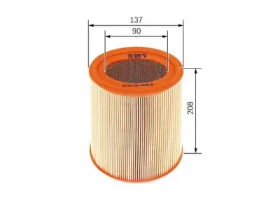 BOSCH 1457433234 Hava Filtresi - 5. Görsel