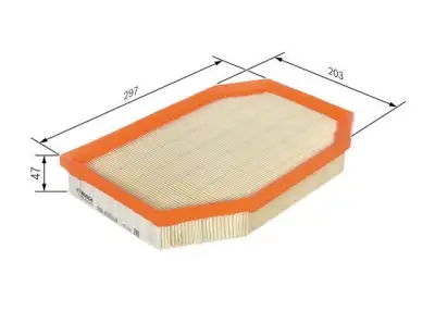 BOSCH F026400476 Hava Filtresi - 5. Görsel
