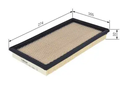 BOSCH 1987429181 Hava Filtresi - 5. Görsel