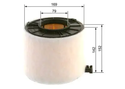 BOSCH F026400422 Hava Filtresi - 5. Görsel