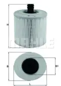 MAHLE LX3015/14 Hava Filtresi